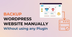 How to manually backup your website? 