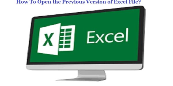 How To Open the Previous Version of Excel File?